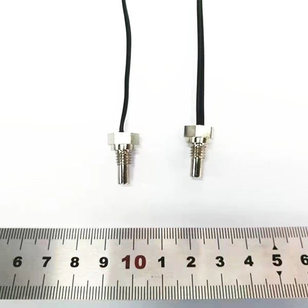 Copper Plated M6 Threaded Probe Temperature Sensor